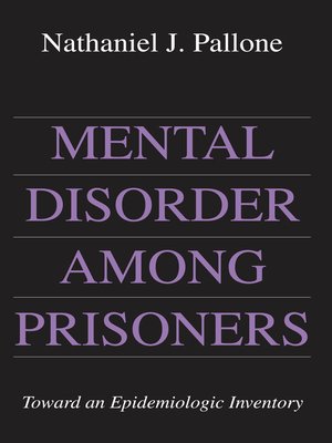 cover image of Mental Disorder Among Prisoners